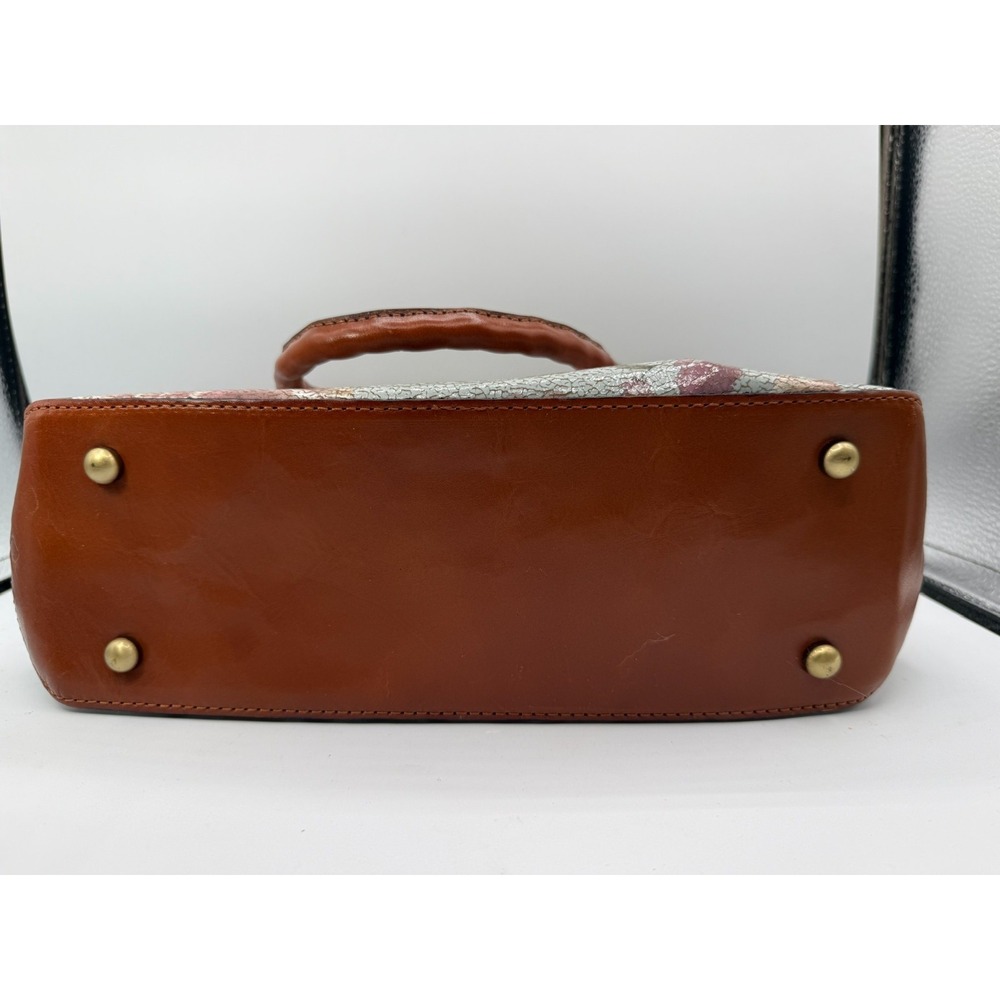 Patricia NASH CRACKLED ROSE  Leather Angela  CROSSBODY PURSE BAG PRETTY! - Picture 10 of 13